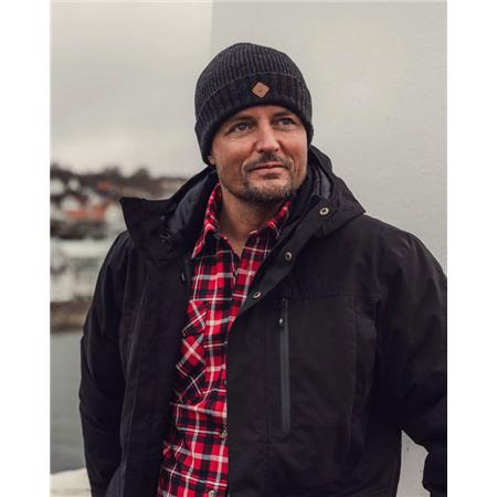 LONG SLEEVE SHIRTS FOR MEN PINEWOOD HÄRJEDALEN - RED/NAVY