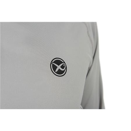 LONG SLEEVE T-SHIRT FOR MEN FOX MATRIX UV PROTECTIVE LONG SLEEVE T-SHIRT - GRIS
