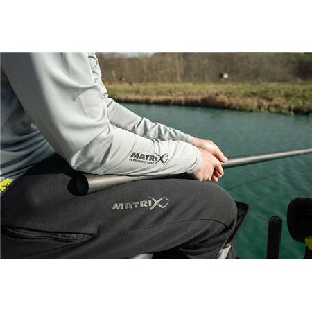 LONG SLEEVE T-SHIRT FOR MEN FOX MATRIX UV PROTECTIVE LONG SLEEVE T-SHIRT - GRIS
