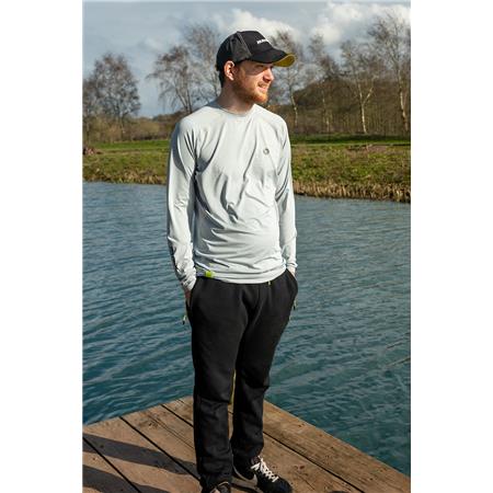 LONG SLEEVE T-SHIRT FOR MEN FOX MATRIX UV PROTECTIVE LONG SLEEVE T-SHIRT - GRIS