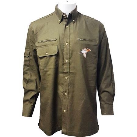 Long Sleeved-Shirt Bartavel Hunter Duck - Khaki