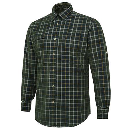 Long Sleeved-Shirt Beretta Dobby Corduroy Shirt Green