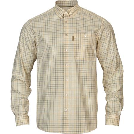 Long-Sleeved Shirt For Men Harkila Portfield L/S - Grape Leaf