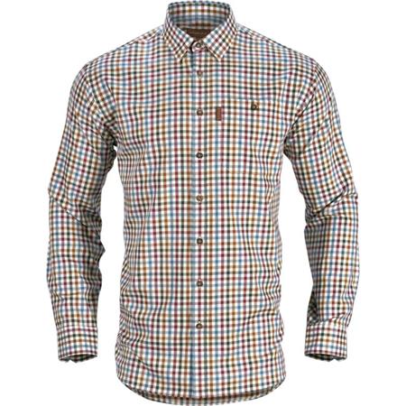 Long Sleeved-Shirt Man Harkila Milford Multi Check