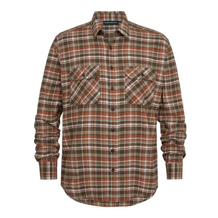 LONG-SLEEVED SHIRT MEN - ORANGE DEERHUNTER ANDREW