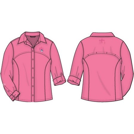 Long Sleeved-Shirt Wo Guy Harvey Sport Pink