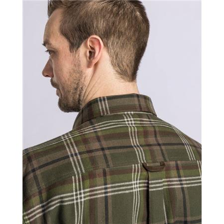 LONG SLEEVED SHIRT WOMAN PINEWOOD CORNWALL - VERT/PINE GREEN