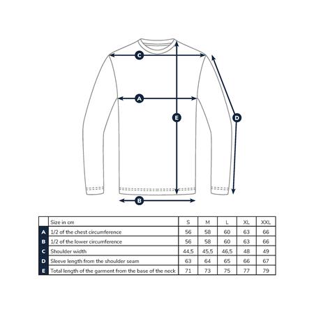 LONG SLEEVED T-SHIRT FOR MEN ADVENTER & FISHING BOZED ANTI UV - GRIS