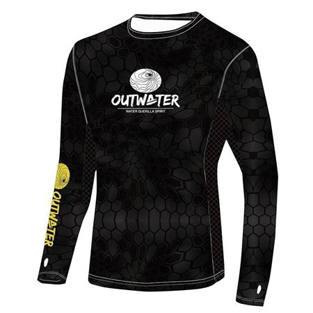 Long-Sleeved T-Shirt For Men Outwater Spreks Black Snake