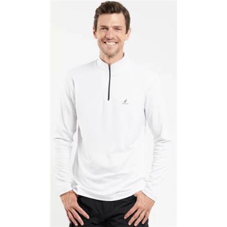 LONG-SLEEVED T-SHIRT MAN - WHITE BERMUDES GWEN - BLANC