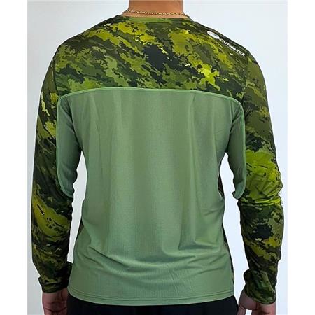 LONG SLEEVED T-SHIRT OUTWATER SPREKS - GREEN FOREST