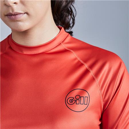 LONG-SLEEVED WOMEN'S T-SHIRT - RED GILL XPEL TEC L/S - ROUGE