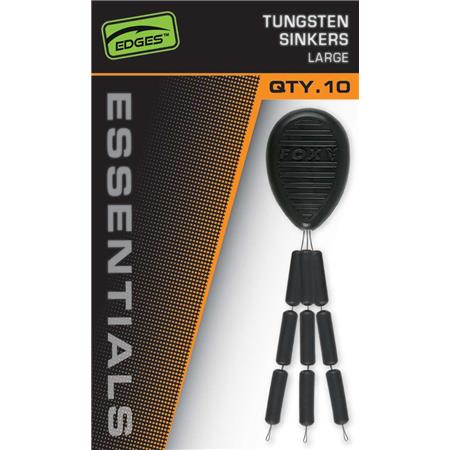 LOOD MET ONDERLIJN FOX EDGES ESSENTIALS TUNGSTEN SINKERS