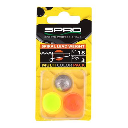 LOOD SPRO SPIRAL WEIGHTS ASSORTI