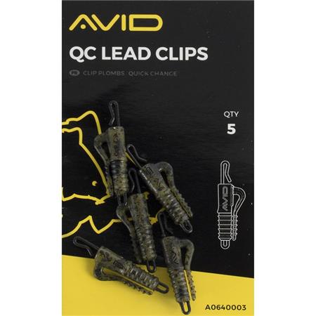 LOODCLIP AVID CARP QC LEAD CLIPS