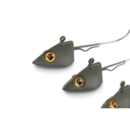 LOODKOP FOX RAGE DART JIG HEAD CAMO