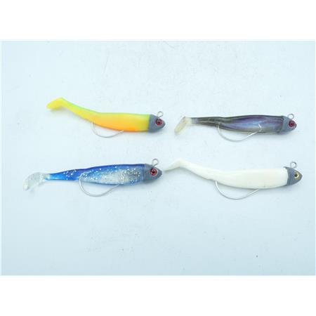 Lot 4 Swat Shad 7 Cm Delalande - 7 Cm