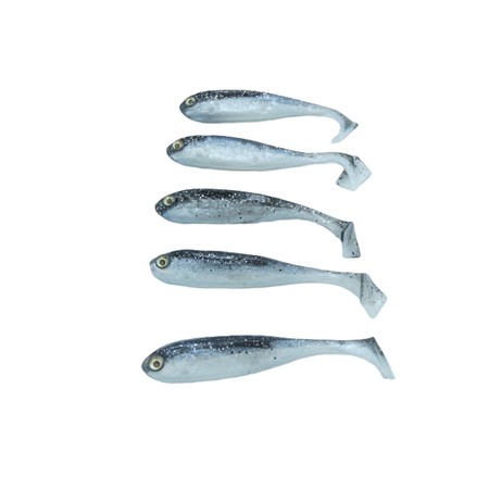 Lot 5 Leurres Penta Shad 9 Cm Adusta - 9 Cm