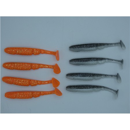 Lot 8 Tt Shad 4” Bait Breath - 4”