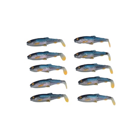 Lot De 10 Cannibal Paddletail 8.5Cm Savage Gear - 8.5 Cm