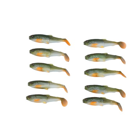 Lot De 10 Cannibal Paddletail 8.5Cm Savage Gear - 8.5 Cm