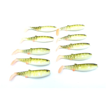 Lot De 10 Cannibal Shad 10 Cm Savage Gear - 10 Cm