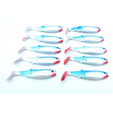Lot De 10 Cannibal Shad 10 Cm Savage Gear - 10 Cm