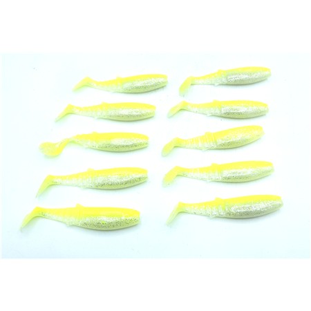 Lot De 10 Cannibal Shad 10 Cm Savage Gear - 10 Cm