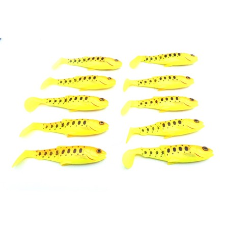 Lot De 10 Cannibal Shad 10 Cm Savage Gear - 10 Cm