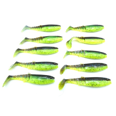 Lot De 10 Cannibal Shad 10 Cm Savage Gear - 10 Cm