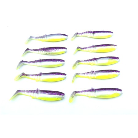 Lot De 10 Cannibal Shad 10 Cm Savage Gear - 10 Cm