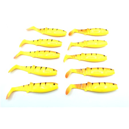 Lot De 10 Cannibal Shad 10 Cm Savage Gear - 10 Cm
