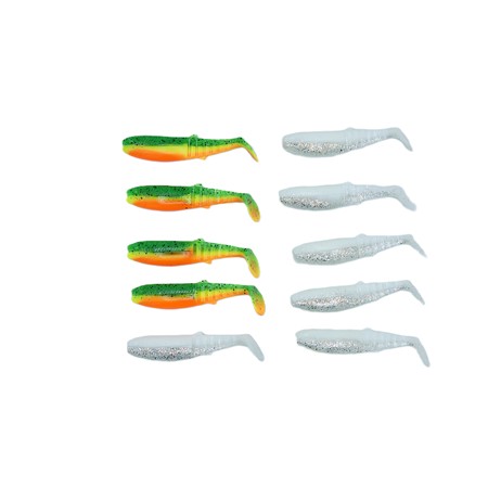 Lot De 10 Cannibal Shad 10 Cm Savage Gear - 10 Cm