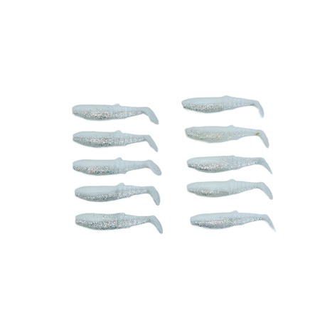Lot De 10 Cannibal Shad 10 Cm Savage Gear - 10 Cm