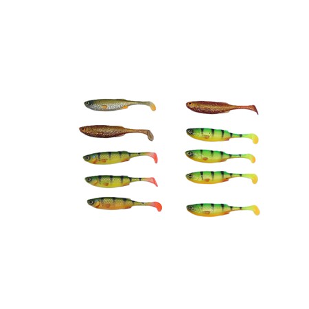 Lot De 10 Craft Shad 8.8Cm Savage Gear - 8.8 Cm