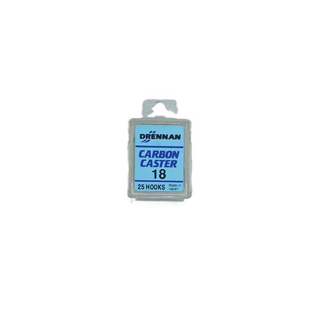 Lot De 100 Hameçons Carbon Caster Drennan - N°18