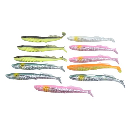 Lot De 11 Leurres Souples  V3ib 145 Itb - 14.5Cm Gunki - 14.5 Cm