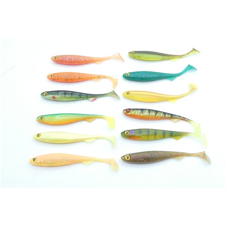Lot De 12 Slicks Shad 11 Cm Fox Rage - 11 Cm