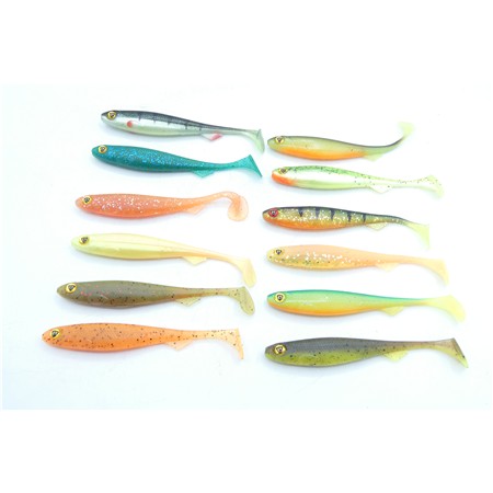 Lot De 12 Slicks Shad 11 Cm Fox Rage - 11 Cm