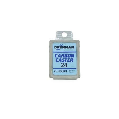 Lot De 125 Hameçons Carbon Caster Drennan - N°24 Bleu