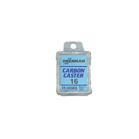 Lot De 125 Hameçons Carbon Caster Drennan - N°6 Bleu