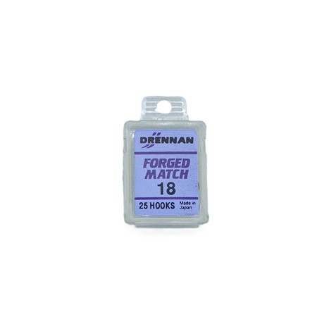 Lot De 125 Hameçons Forged Match Drennan - N°18 Or