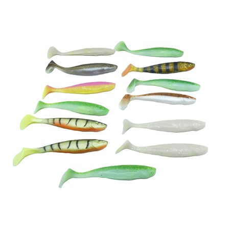 Lot De 13 Leurres Souples Bumpy - 13Cm Gunki - 13Cm