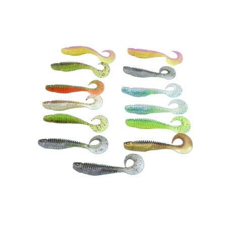 Lot De 13 Leurres Souples Tipsy-Cxl 85 Itb - 8.5Cm Gunki - 8.5Cm