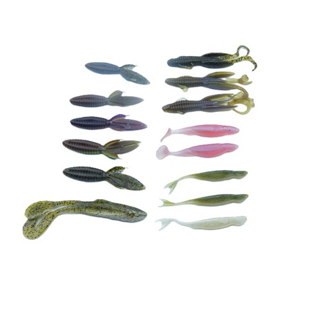 Lot De 14 Leurres Black Bass Reaction Innovations - Slection Black Bass