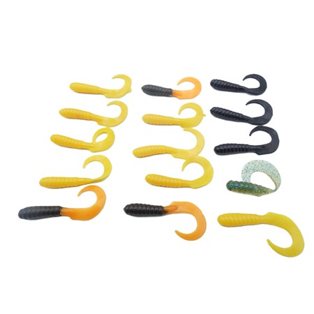 Lot De 15 Grubs 6 Cm Mepps - X18