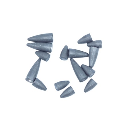 Lot De 15 Plombs Scratch Tackle Texas Bullet - 3/6G