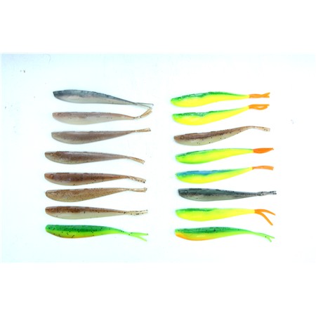Lot De 16 Finess Q-Fish 13 Mann's - 13 Cm