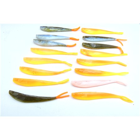 Lot De 16 Finess Q-Fish 13 Mann's - 13 Cm