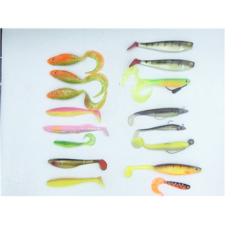 Lot De 16  Leurres Multi Carnassiers - 16 Leurres